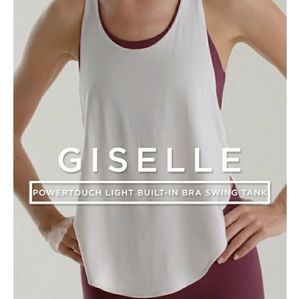 Fabletics Built-In Bra Swing Athletic Tank Top